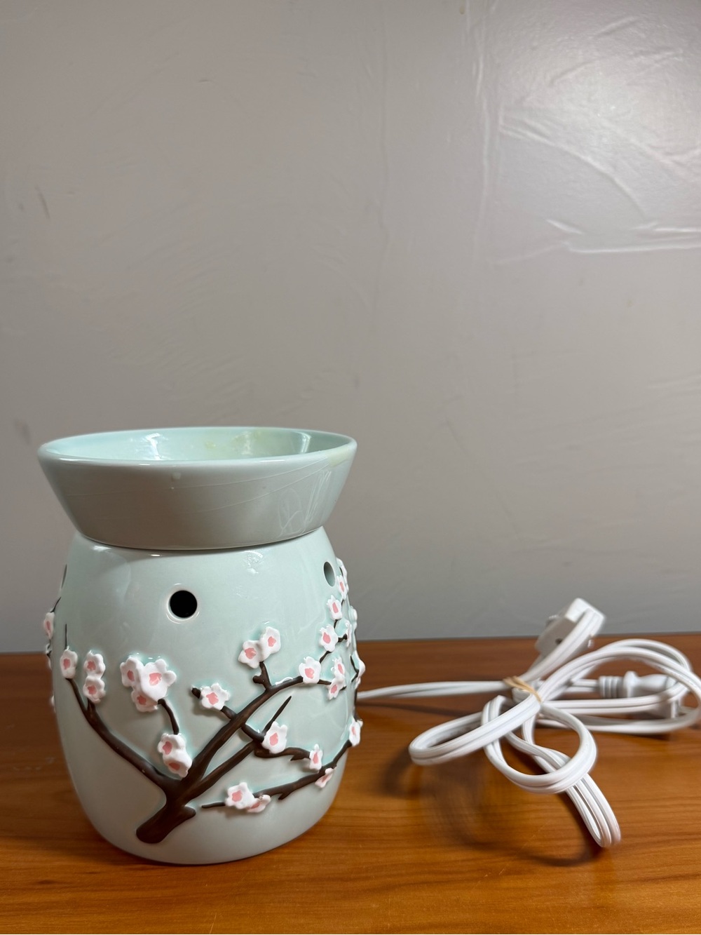 Cherry Blossom Scentsy Warmer Wax Candle No Box Tested Working